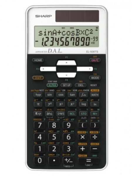 Sharp EL506TWH számológép Tudományos